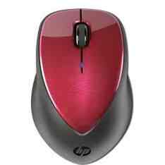 Mouse Hp Laser Inalambrico X4000 Rojo